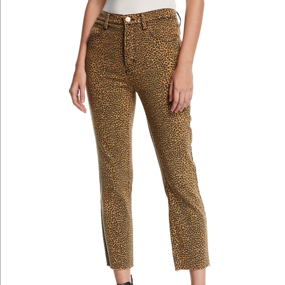 Current/Elliott Spotted Leopard Pants